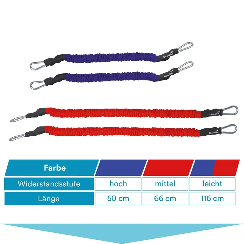 Vier Widerstandsbänder
