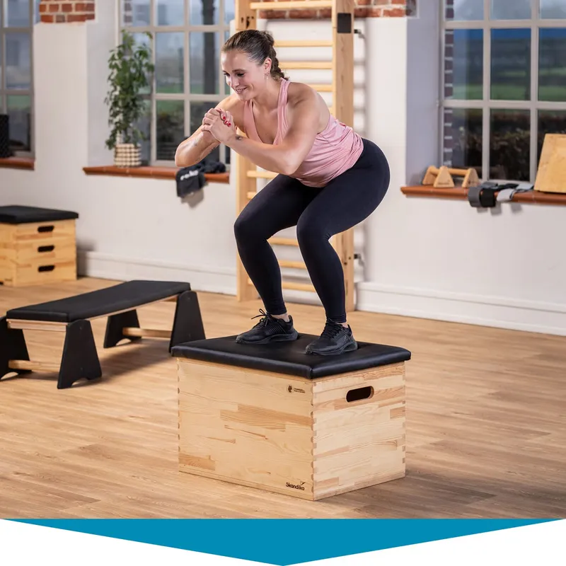 Stabiler Sprungkasten für intensives Training