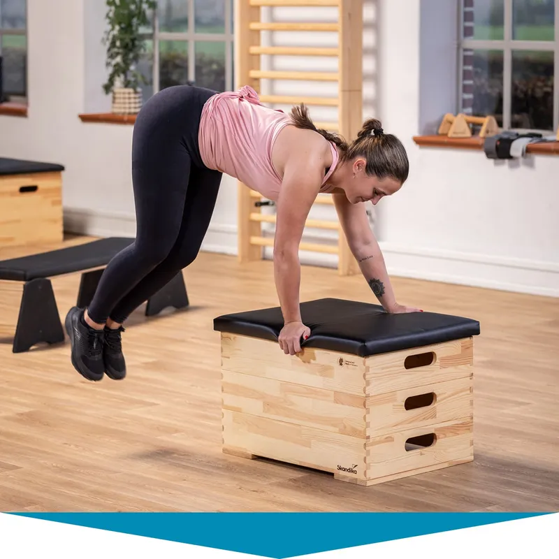 Stabiler Sprungkasten für intensives Training