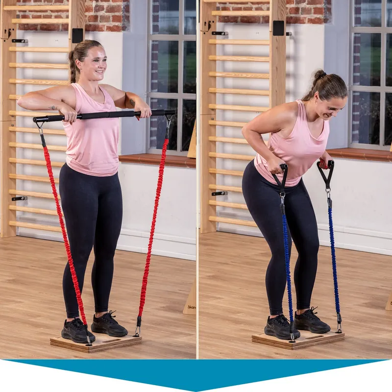 Flexibles Training mit Widerstandsbändern